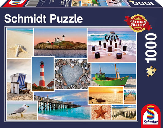 By the Sea, 1000-Universalios dėlionės-Brain Games LT