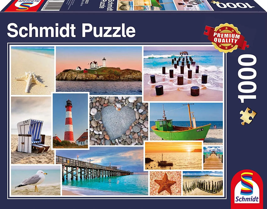 By the Sea, 1000-Universalios dėlionės-Brain Games LT