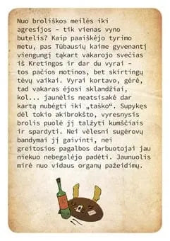 Byla baigta 1-Stalo žaidimai-Brain Games LT