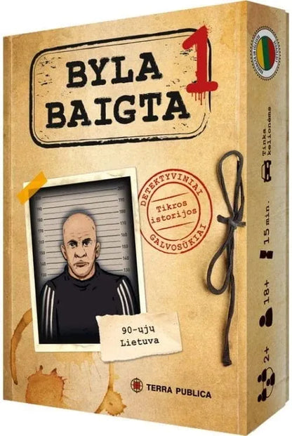 Byla baigta 1-Stalo žaidimai-Brain Games LT