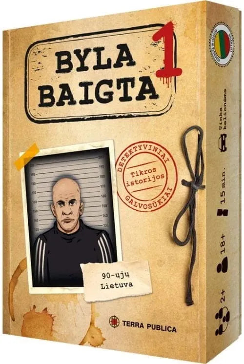 Byla baigta 1-Stalo žaidimai-Brain Games LT