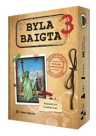 Byla Baigta 3-Stalo žaidimai-Brain Games LT