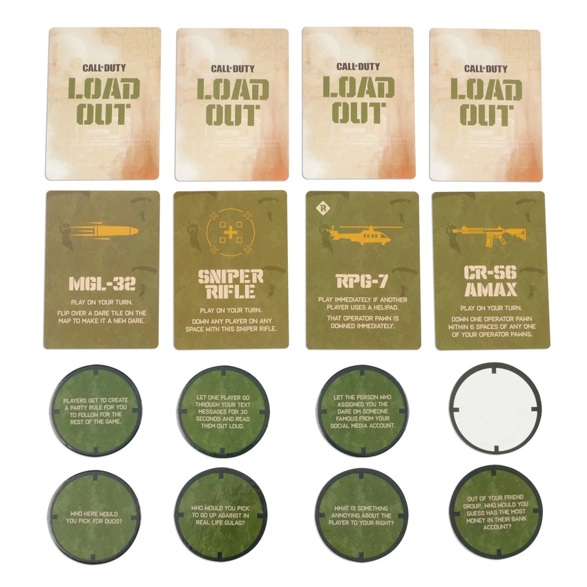Call of Duty K/D Party Game-Stalo žaidimai-Brain Games LT