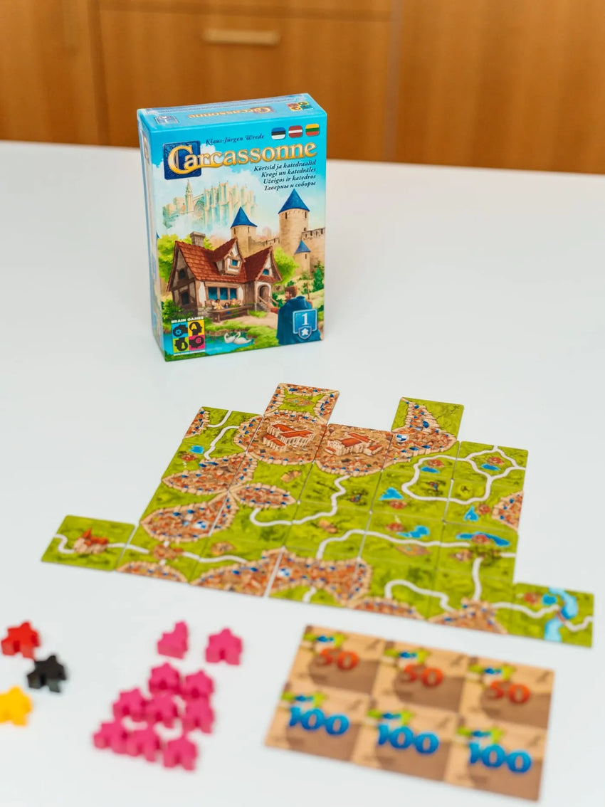 Brain Games LT Stalo žaidimai Carcassonne 1: užeigos ir katedros (Papildymas) (2025)