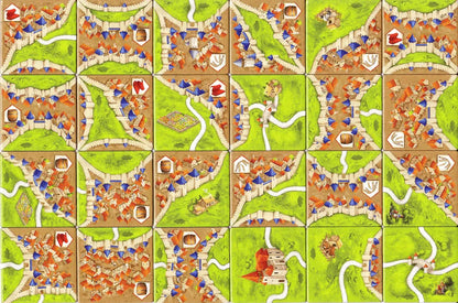 Carcassonne 2: prekiautojai ir statybininkai (Papildymas)(2025)-Stalo žaidimai-Brain Games LT