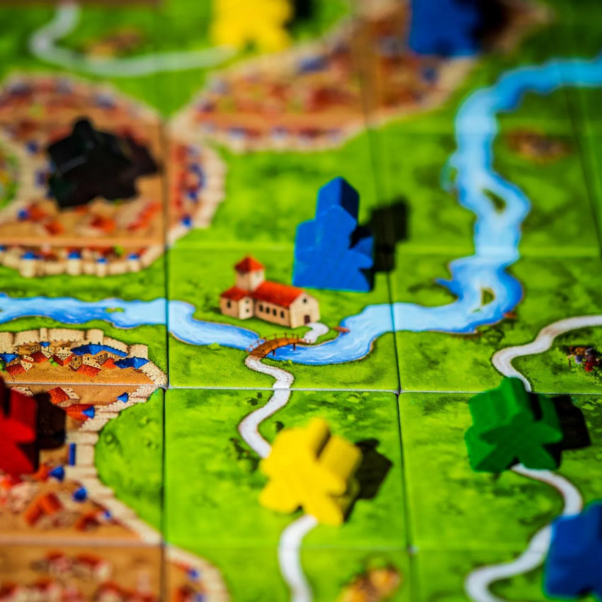 Carcassonne-Stalo žaidimai-Brain Games LT