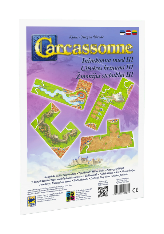 Carcassonne: Žmonijos stebuklai III-Stalo žaidimai-Brain Games LT