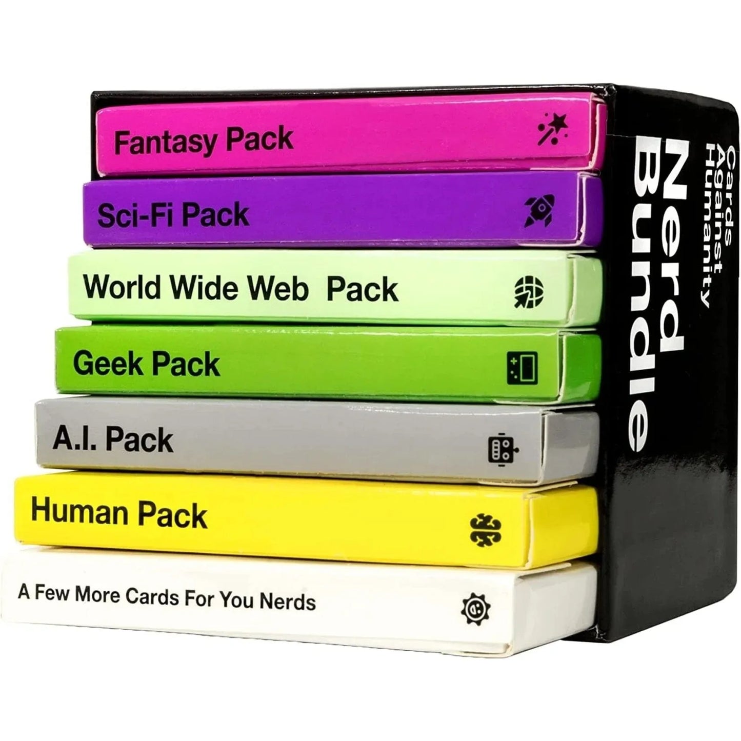 Cards Against Humanity: Nerd Bundle (papildymas)-Stalo žaidimai-Brain Games LT