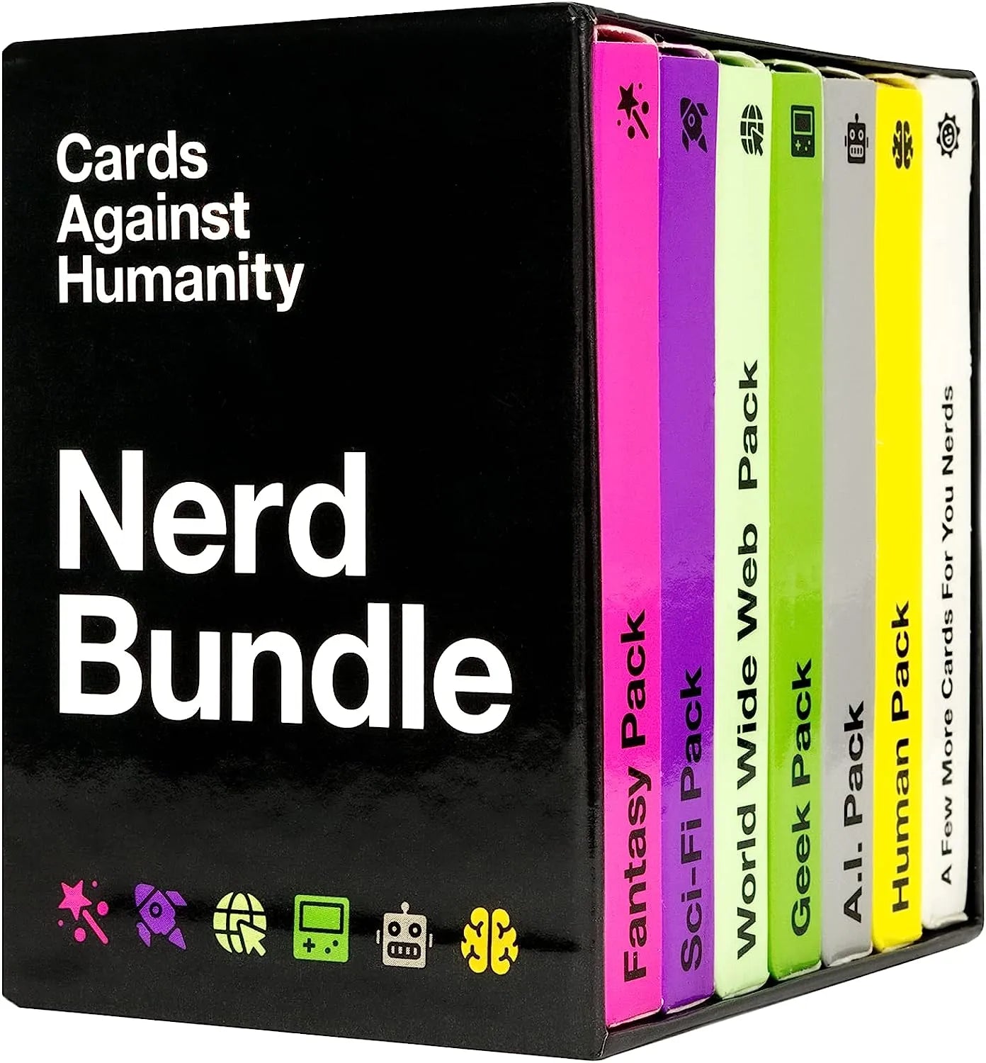 Cards Against Humanity: Nerd Bundle (papildymas)-Stalo žaidimai-Brain Games LT