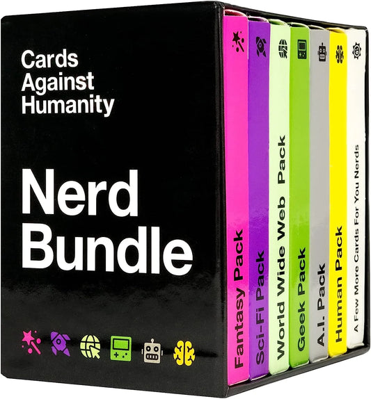 Cards Against Humanity: Nerd Bundle (papildymas)-Stalo žaidimai-Brain Games LT