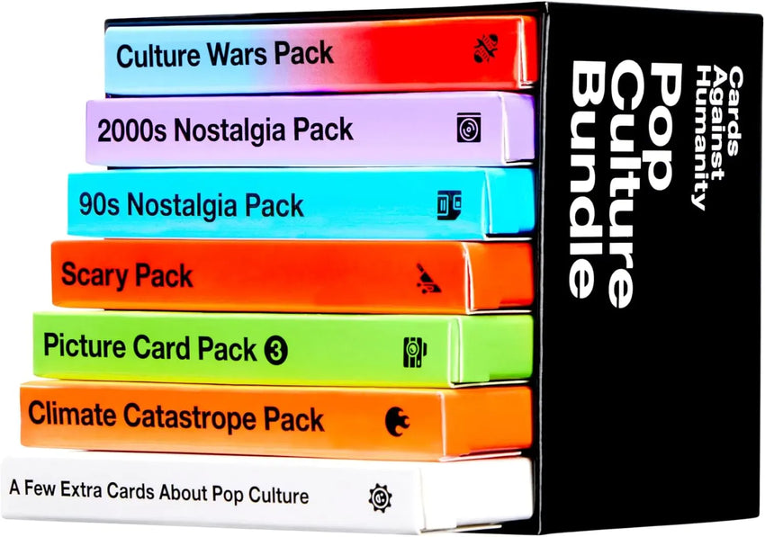 VR Distribution (UK) Limited Stalo žaidimai Cards Against Humanity Pop Culture Bundle