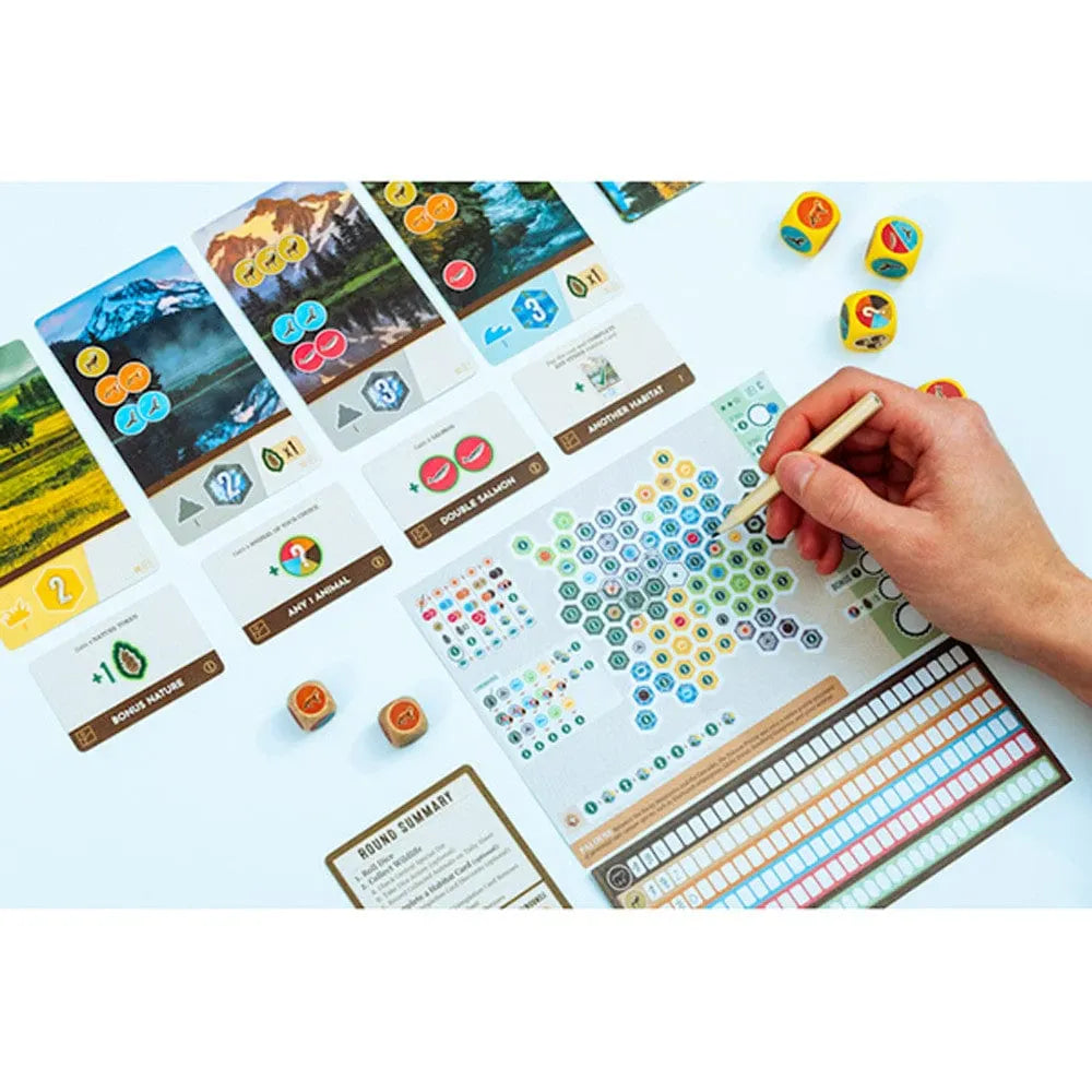 Alderac Entertainment Group Stalo žaidimai Cascadia Rolling Rivers