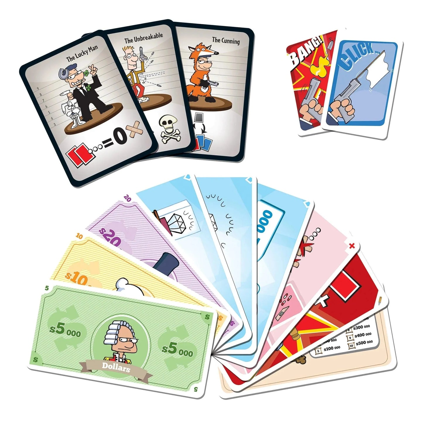 Cash'n Guns-Stalo žaidimai-Brain Games LT