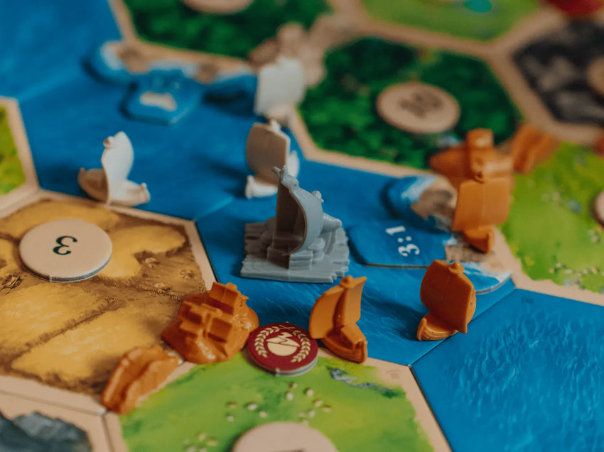 CATAN: Jūrų keliautojai (Papildymas) (2025)-Stalo žaidimai-Brain Games LT