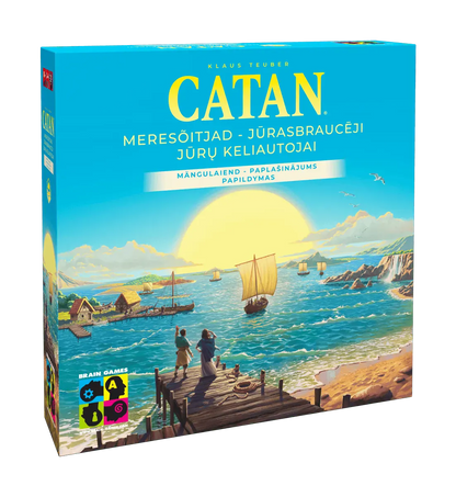 CATAN: Jūrų keliautojai (Papildymas) (2025)-Stalo žaidimai-Brain Games LT
