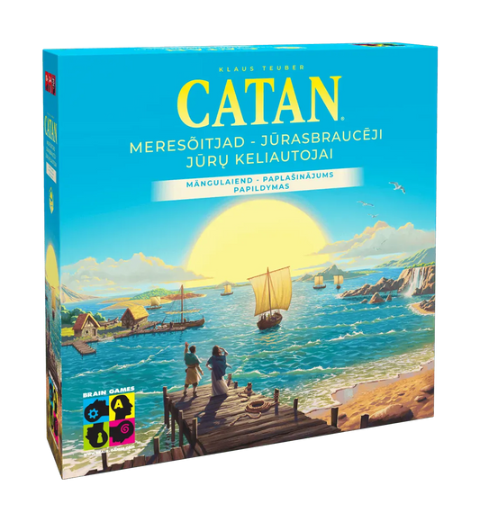 CATAN: Jūrų keliautojai (Papildymas) (2025)-Stalo žaidimai-Brain Games LT