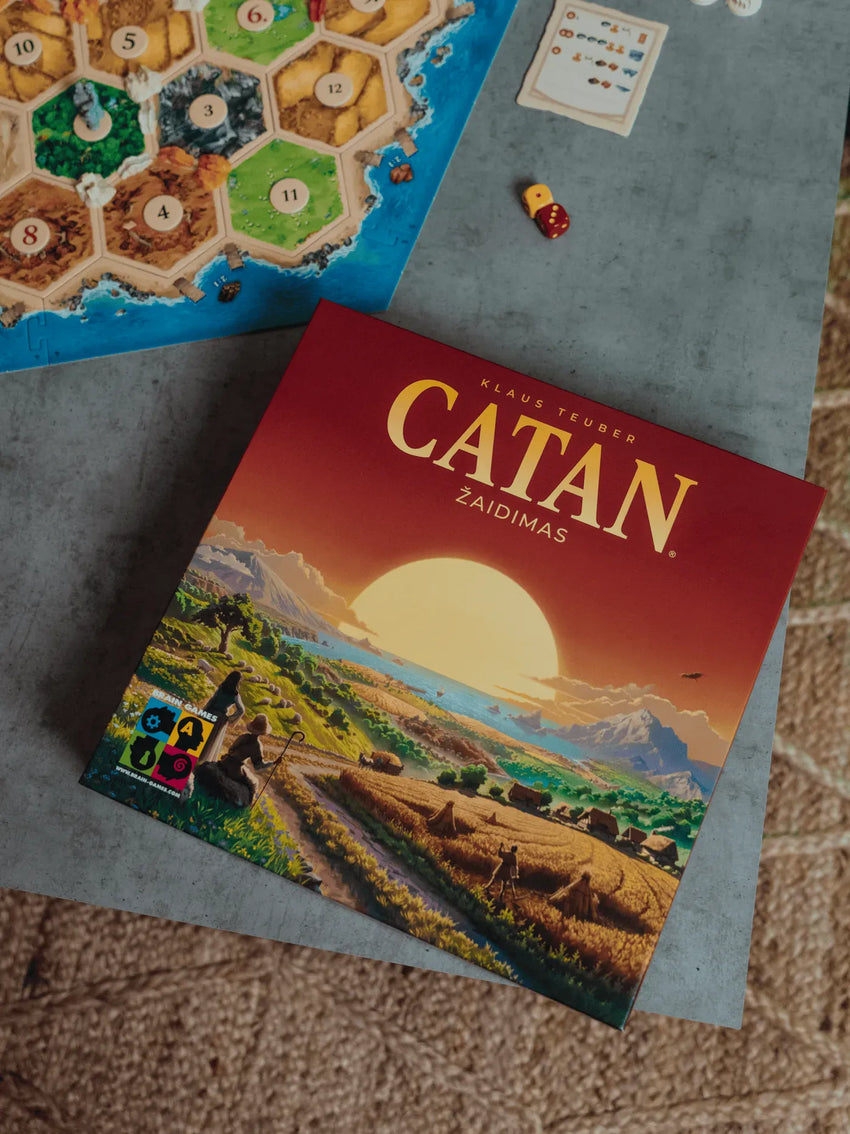 CATAN (LT)-Stalo žaidimai-Brain Games LT