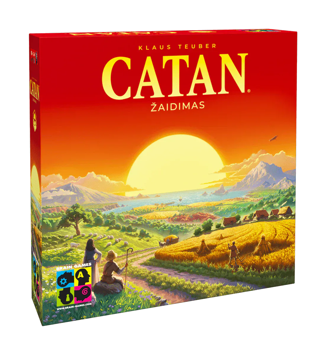 CATAN (LT) + CATAN: 5-6 žaidejams (Papildymas)-Bundles-Brain Games LT