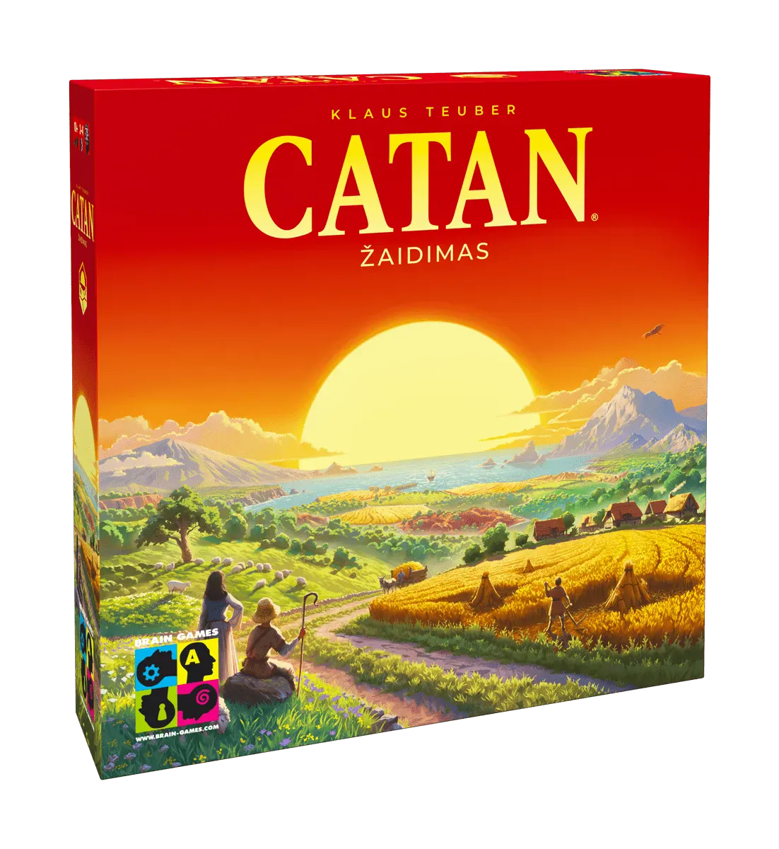 CATAN (LT)-Stalo žaidimai-Brain Games LT