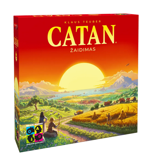 Brain Games LT Stalo žaidimai CATAN (LT)