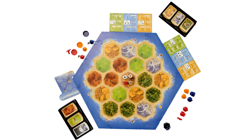CATAN: Miestai ir riteriai (Papildymas)-Stalo žaidimai-Brain Games LT