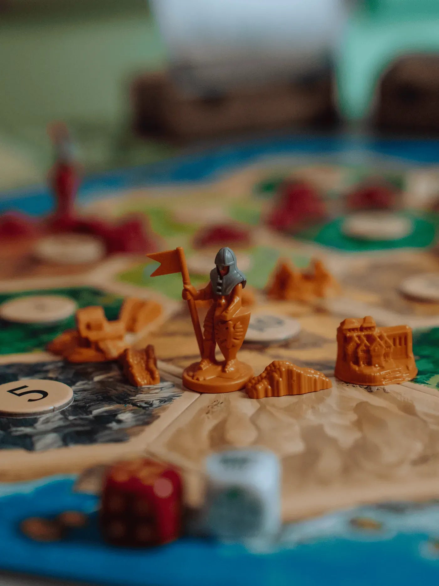 CATAN: Miestai ir riteriai (Papildymas) (2025)-Stalo žaidimai-Brain Games LT