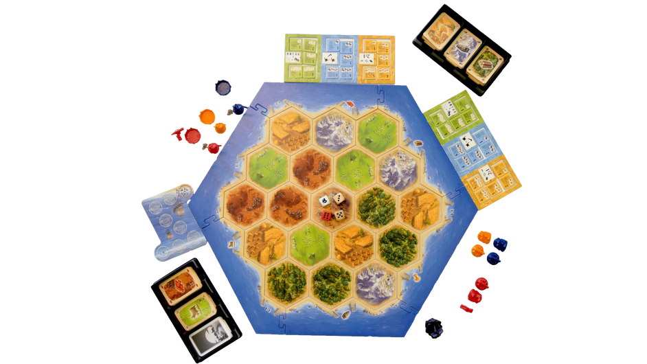 CATAN: Miestai ir riteriai (Papildymas)-Stalo žaidimai-Brain Games LT