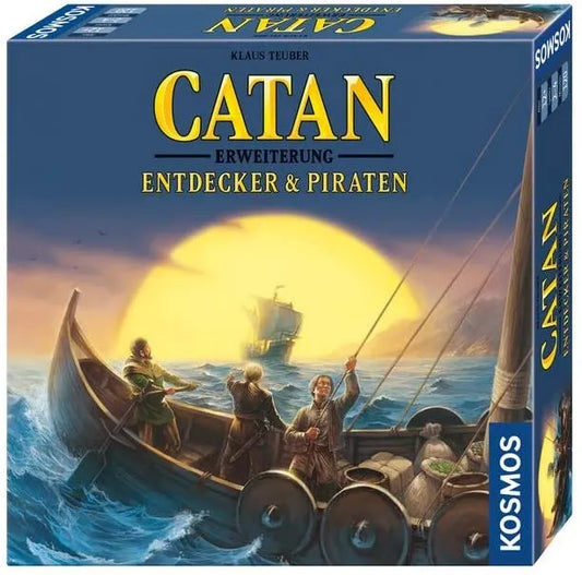 CATAN - Tyrinėtojai ir piratai 2-4 (DE)-Stalo žaidimai-Brain Games LT