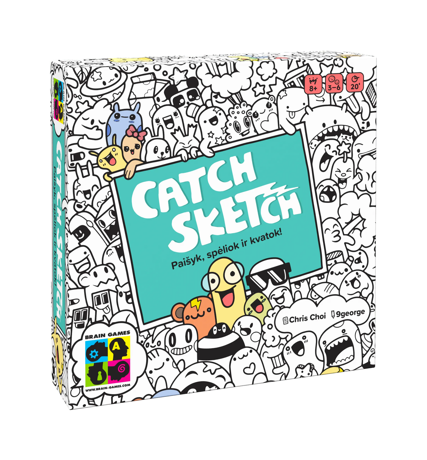 Catch Sketch-Stalo žaidimai-Brain Games LT