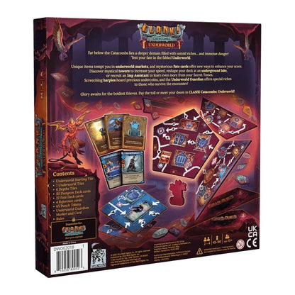 Clank! Catacombs: Underworld-Stalo žaidimai-Brain Games LT