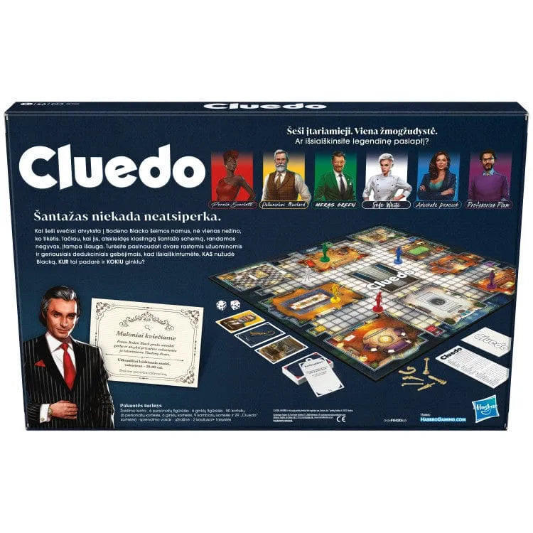 CLUEDO Klasikinis paslapčių žaidimas-Stalo žaidimai-Brain Games LT
