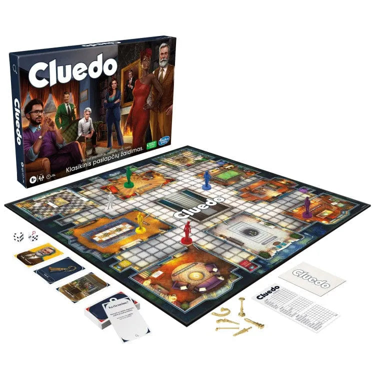 CLUEDO Klasikinis paslapčių žaidimas-Stalo žaidimai-Brain Games LT