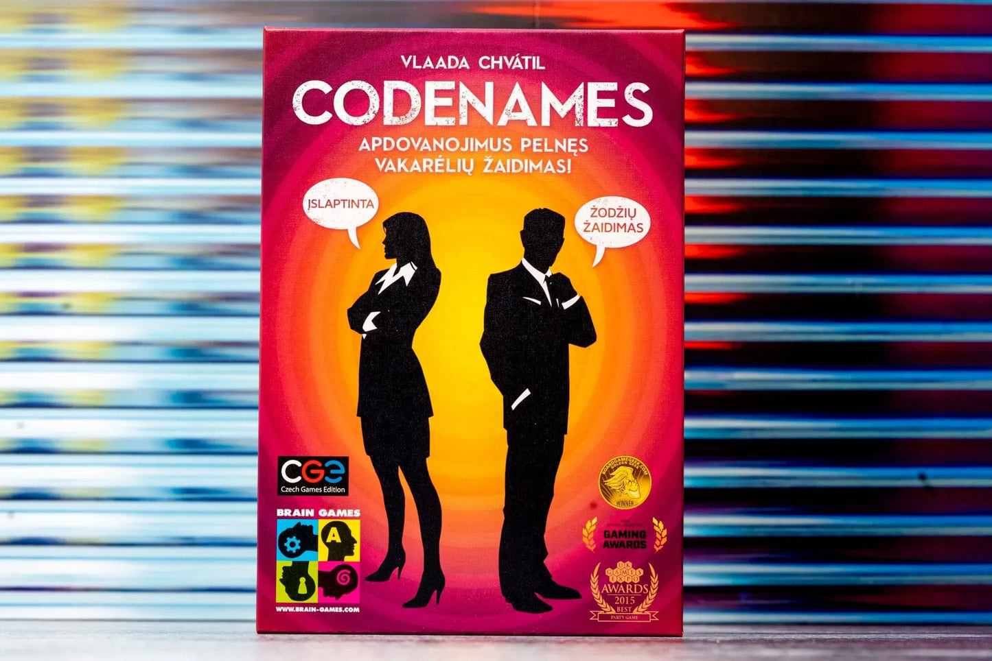 Codenames-Stalo žaidimai-Brain Games LT