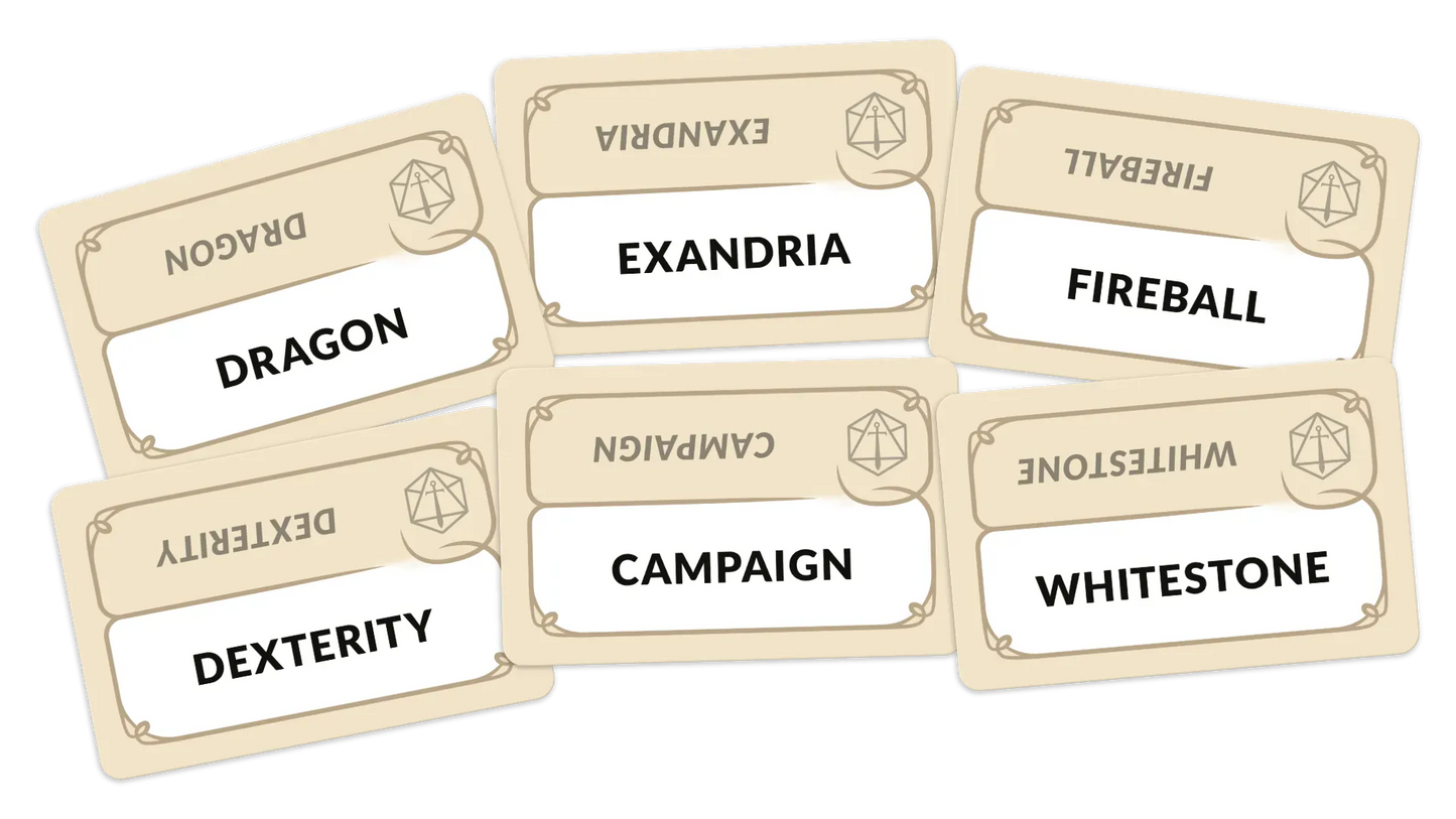 CODENAMES: Critical Role Adventures-Stalo žaidimai-Brain Games LT