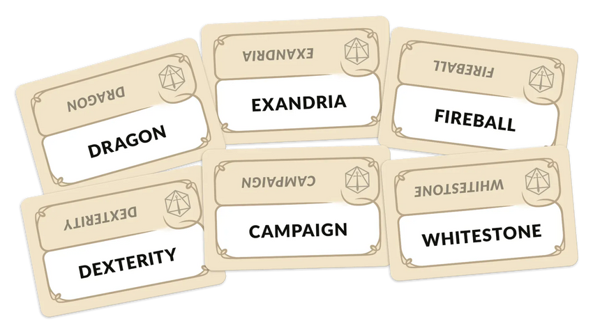 CODENAMES: Critical Role Adventures-Stalo žaidimai-Brain Games LT