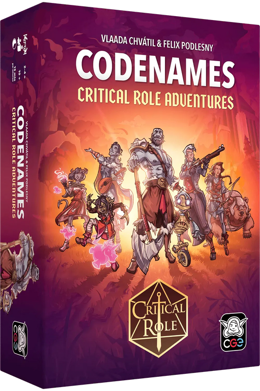 CODENAMES: Critical Role Adventures-Stalo žaidimai-Brain Games LT