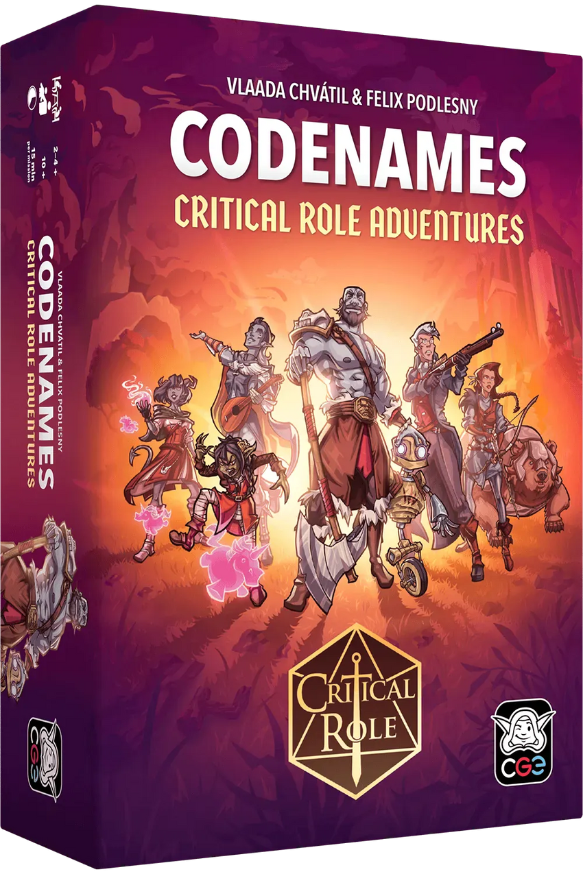 CODENAMES: Critical Role Adventures-Stalo žaidimai-Brain Games LT
