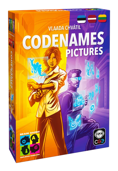 Codenames Pictures-Stalo žaidimai-Brain Games LT