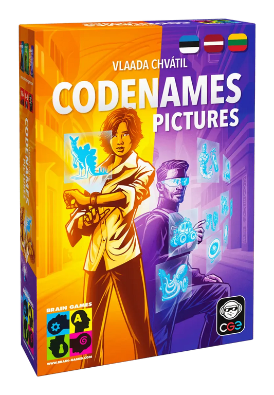 Codenames Pictures-Stalo žaidimai-Brain Games LT