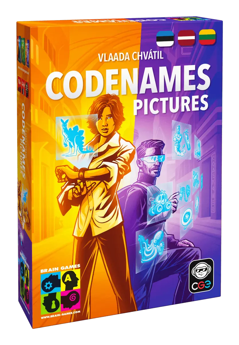 Codenames Pictures-Stalo žaidimai-Brain Games LT