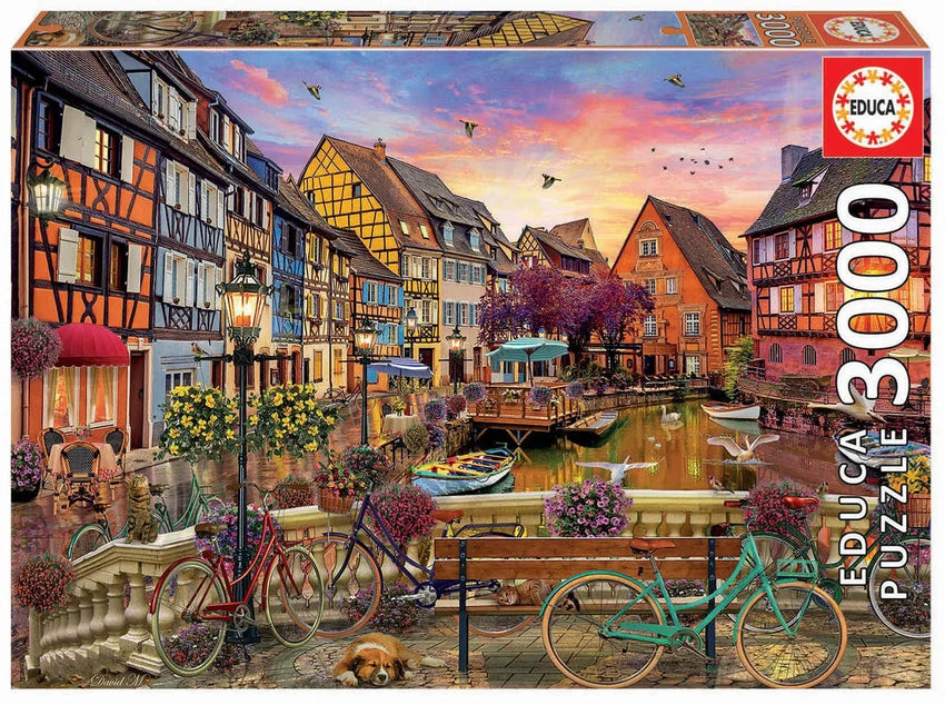 Colmar, France, 3000-Universalios dėlionės-Brain Games LT