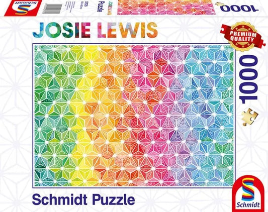 Colourful triangles, 1000-Universalios dėlionės-Brain Games LT