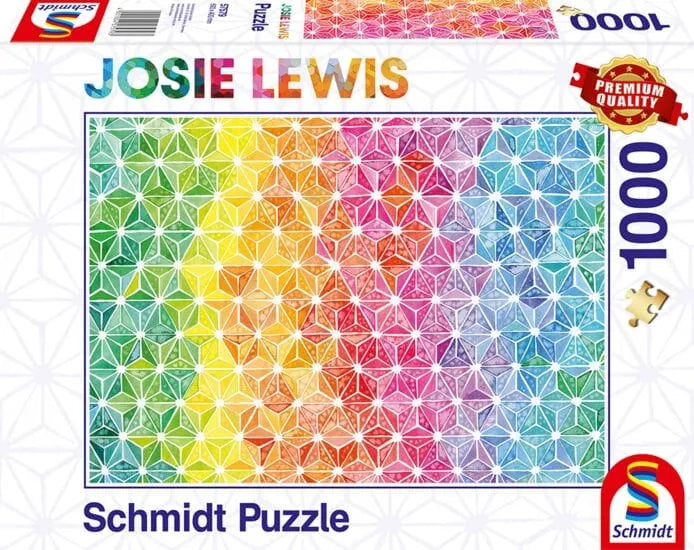 Colourful triangles, 1000-Universalios dėlionės-Brain Games LT