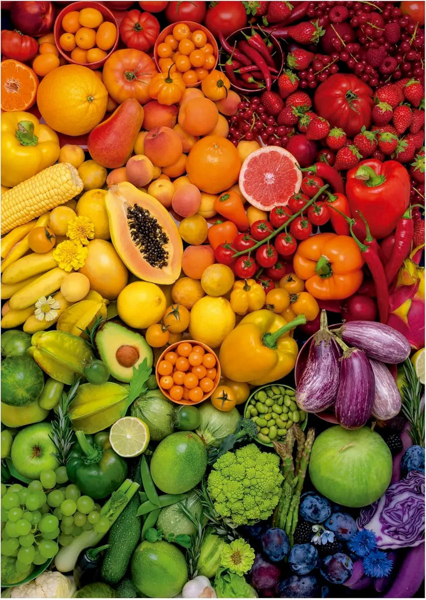 Colourful Vitamins, 1000-Universalios dėlionės-Brain Games LT