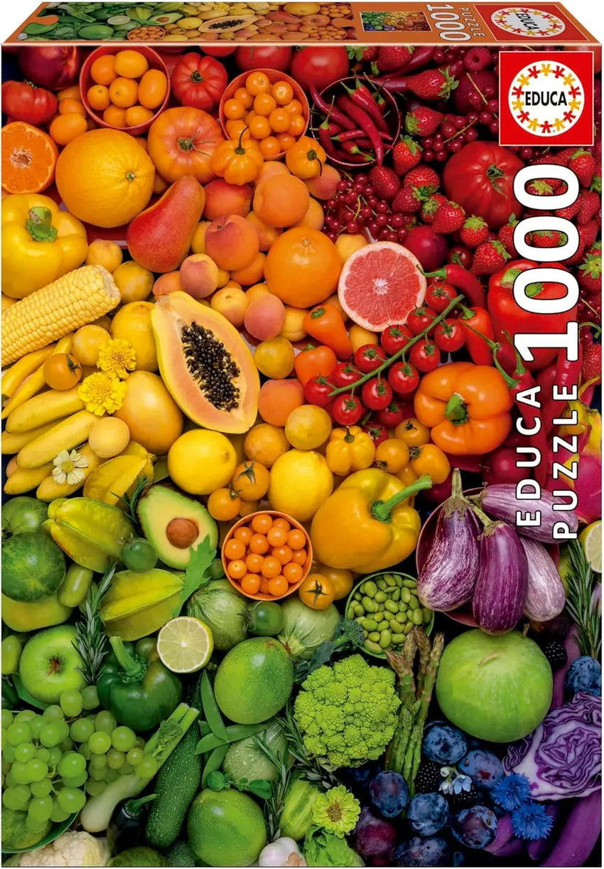 Colourful Vitamins, 1000-Universalios dėlionės-Brain Games LT