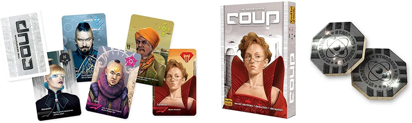 Coup-Stalo žaidimai-Brain Games LT