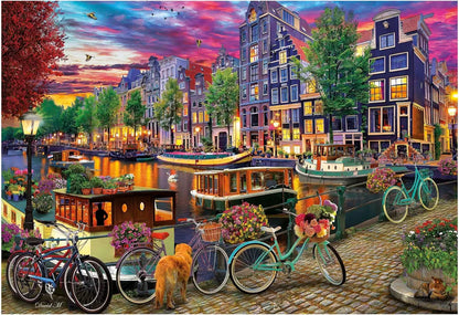 Cycling in Amsterdam, 6000-Brain Games LT