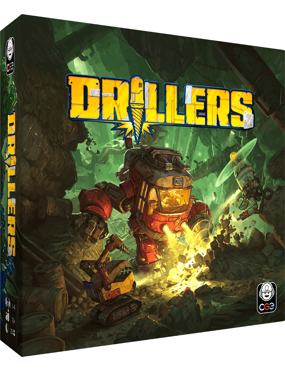 Czech Games Edition Stalo žaidimai Drillers