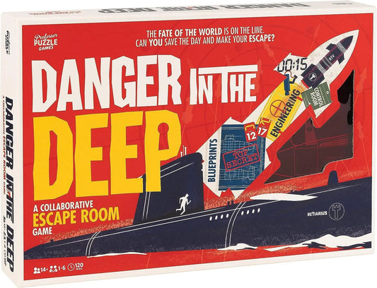 Danger in the Deep-Stalo žaidimai-Brain Games LT