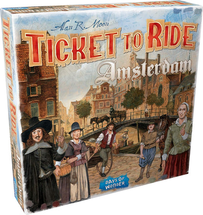 Days of Wonder Stalo žaidimai Ticket to Ride: Amsterdam